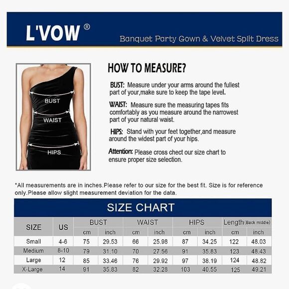 NWT L'VOW STUDIO Elegant Ruched Velvet One Shoulder High Waist Side Slit Bodycon - Picture 13 of 13
